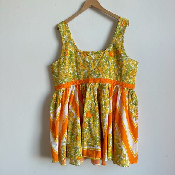 J. CREW Stefania Mini Dress in Limone Scarf Print - Picture 3 of 6